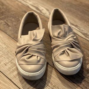 Light Beige Slip-on shoes